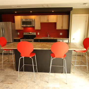 Lake guest house remodeling