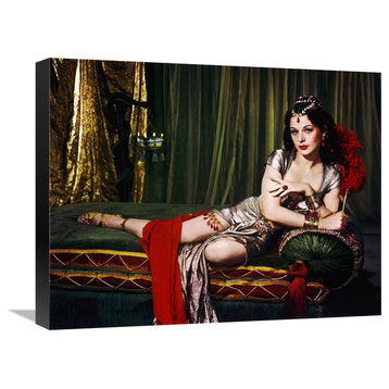 "Hedy Lamarr" Stretched Canvas Giclee by Hollywood Photo Archive, 22x17"