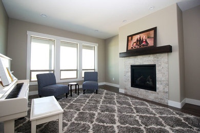 Home design - contemporary home design idea in Boise
