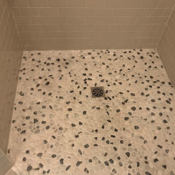 Geneseo New Construction Koch Painted White MSI Quartz Peppercorn White