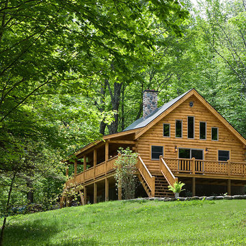 Log Homes & Cabins - Coventry Log Homes - The Ascutney