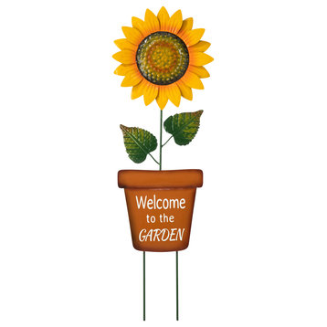 36''H "Welcome to the Garden" Yardstake