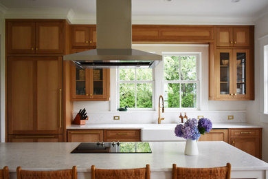 Example of an ornate home design design in New York