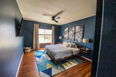 Minimalist bedroom photo in Denver