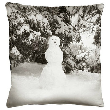 My Little Snowman Pillow from the Winter Park Collection by Joe Ginsberg