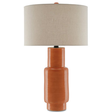 Janeen Table Lamp, Orange