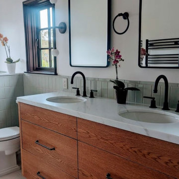 Oyster Shell & Rosemary Bathroom