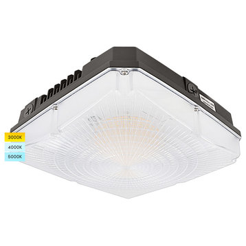 Luxrite LED Canopy Light 40/60/70W Up to 8400LM 3CCT IP65 Waterproof