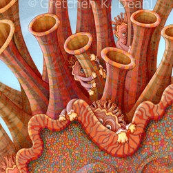 Baby Monster Art Print - Nursery Decor