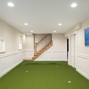 Golf & Fitness Basement