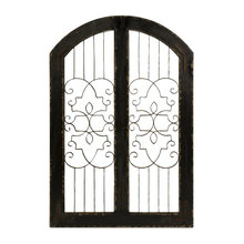 Gate fence entry