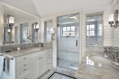 Inspiration for a timeless bathroom remodel in New York
