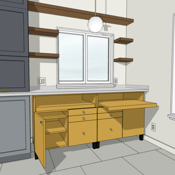 Kitchen with Unexpected Elements