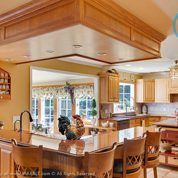Red Dragon Granite Kitchen Countertops | Marble.com
