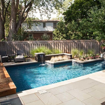 Modern Oasis - The Prowzey's Rectangular Inground