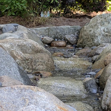 Backyard Granite Stream