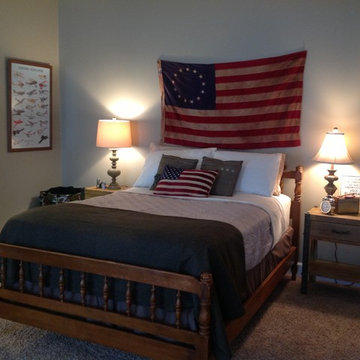 Teen Military Bedroom