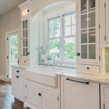 wall with sink