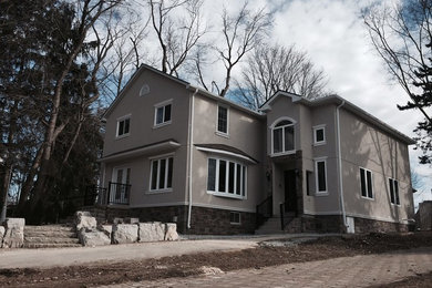 Example of a classic exterior home design in Toronto