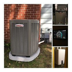 Lennox air-conditioner, Wi-fi thermostat & furnace - Home Electronics