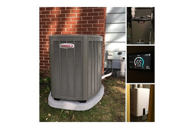 Lennox air-conditioner, Wi-fi thermostat & furnace