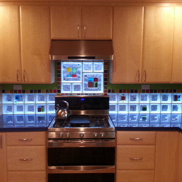 Glass Tile Blocks for Backsplashes, Shower Walls & Windows