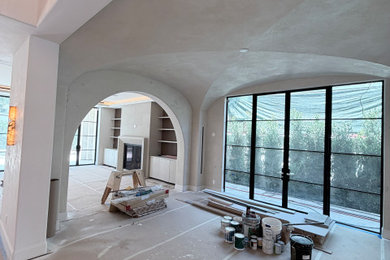 Inspiration for a home gym remodel in Los Angeles