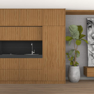 Penthouse Praia Brava - Living Room