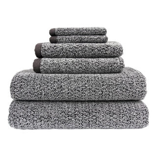 Madison Park Signature 100% Cotton 6pcs Bath Towel Set,MPS73-318