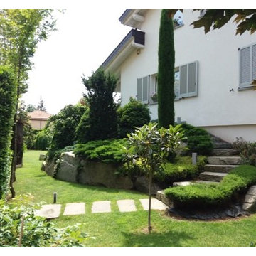 Realizzazione Giardino con Pietre Decorative
