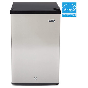 Whynter 3.0 Cu. Ft. Energy Star Upright Freezer With Lock - Stainless Steel