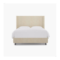 Modern Wingback Bed - Platform Beds