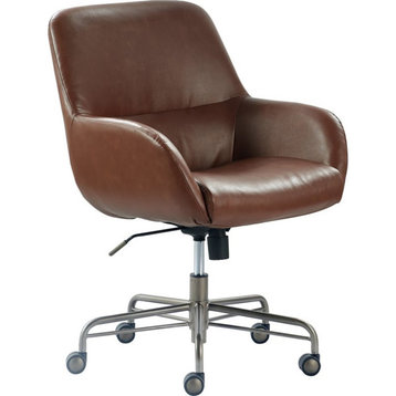 Tommy Hilfiger Forester Leather Office Chair Brown