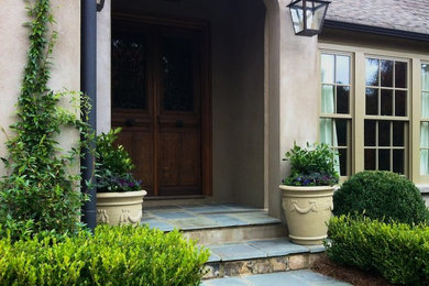 Inspiration for a timeless entryway remodel in Atlanta