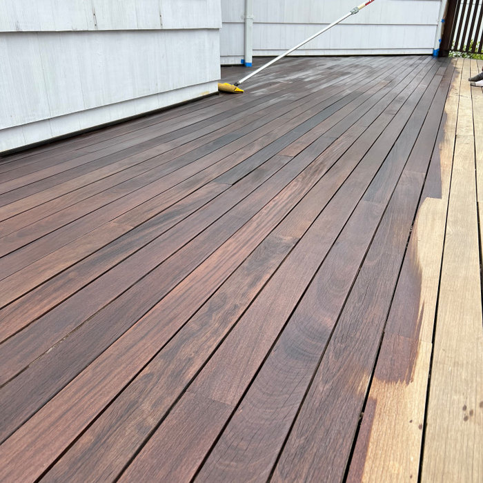 Prepping Wooden Deck for Staining