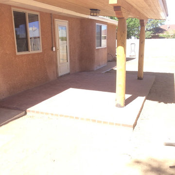 Front and Back Patio - Albuquerque, NM