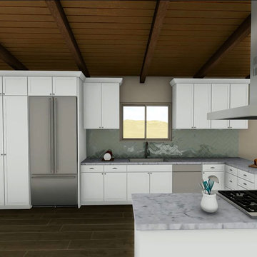 Kitchen & Loft Design | Wall Divider Removal