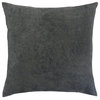 The Pillow Collection Black Lancashire Throw Pillow, 26"