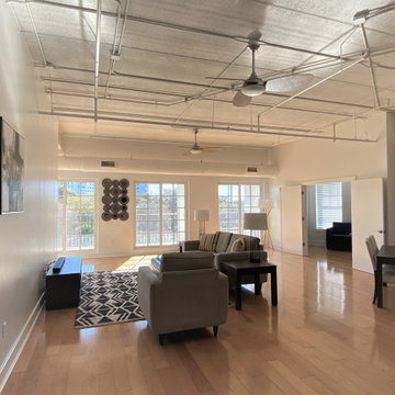 Vacant Loft Transition to Cozy Temporary Home