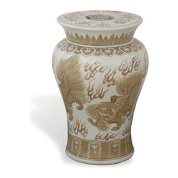 Chow Brown Garden Stool - Products