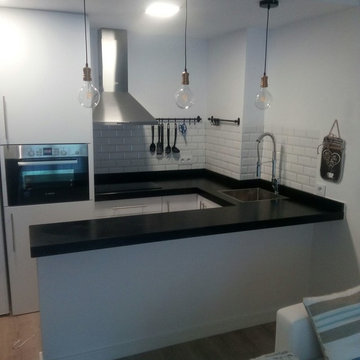 Encimera Granito Negro Zimbawe Satinado