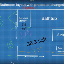 Bathroom Approximate Square Footage