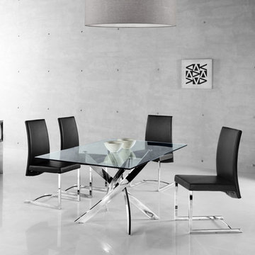 Fabio 5 PC Dining Set (Table and 4 Chairs)