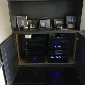 Living Room Home Media and Automation