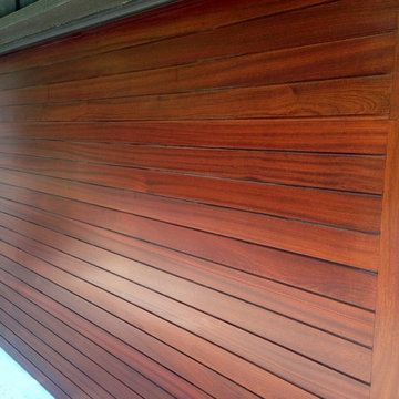 Contemporary Mahogany Door