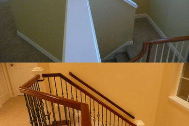Inspiration for a staircase remodel in Seattle