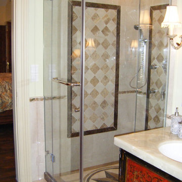 Rooms - Bathrooms - With Antique Chinese Design Elements