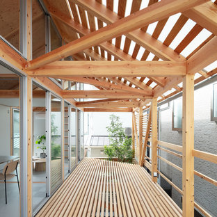 神戸のアジアンスタイルのおしゃれなテラス・中庭の写真