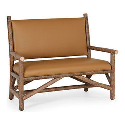 Rustic Settee #1158 by  by La Lune Collection - Loveseats