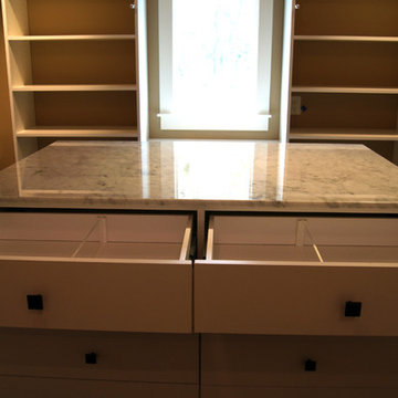 Elegant His & Her Closets | SpaceManager Closets